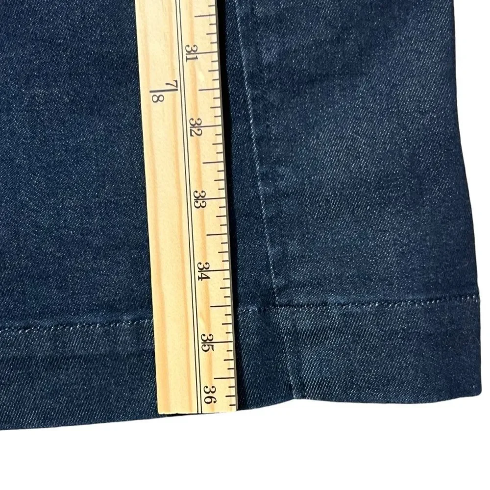 Anthropologie Holding Horses Womens Western Denim Dress Size 10 Minimalist - Picture 12 of 14